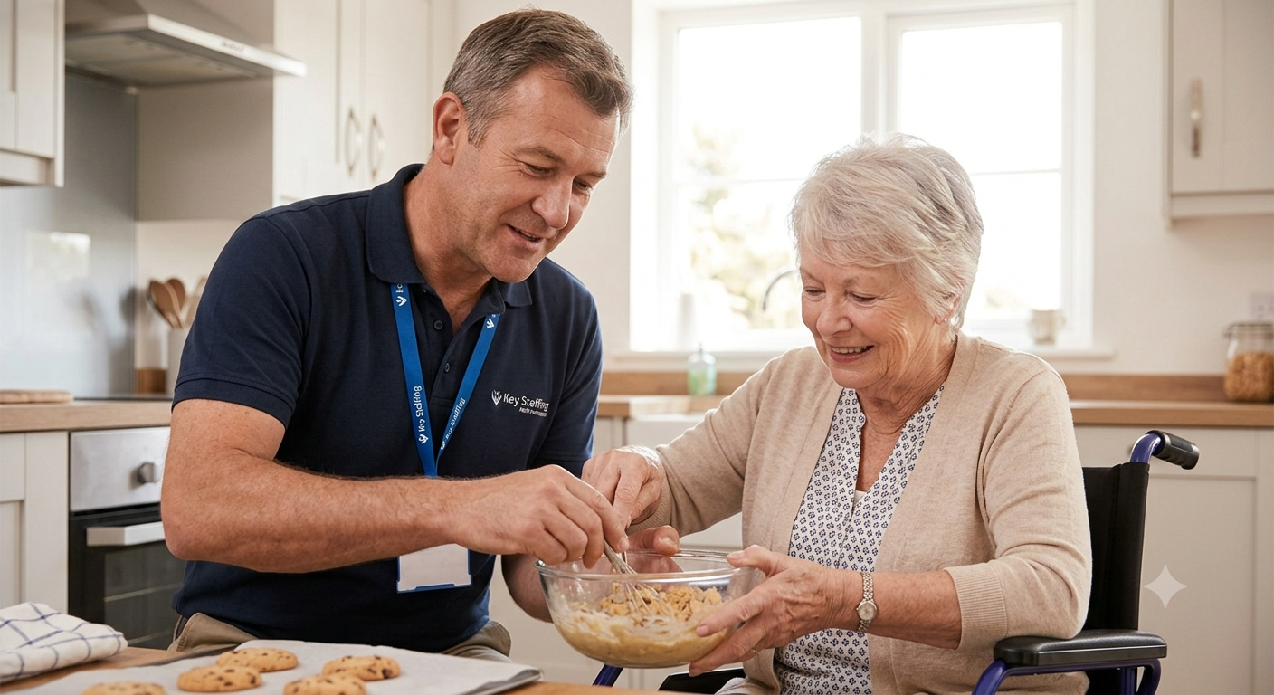 Aged care support worker